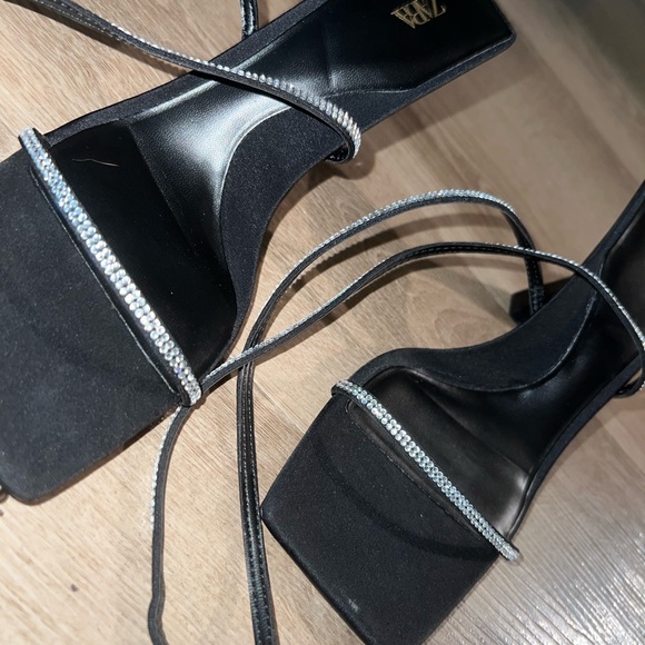 zara square-toe heels - Picture 2 of 3